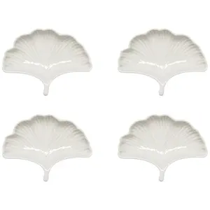 Ginkgo Dipping Dishes - Set of 4