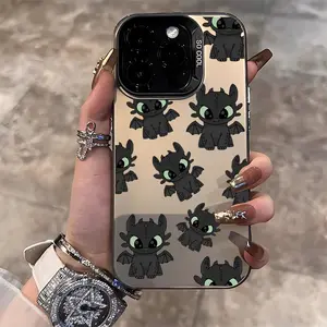 Cute cartoon T-ToothlessPhone Case Suitable for iPhone 17 16e 16 15 14 13 12 11 Mini Pro Max Air X XR XSMAX 8 7 Plus Anti Fall Matte Back Cover Protector Casing Accessories