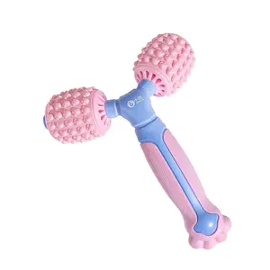 Silicone Y-Shaped Yoga Massage Stick, Muscle Relaxer Roller for Leg Fitness, Body Care Auxiliary Sports Equipment
