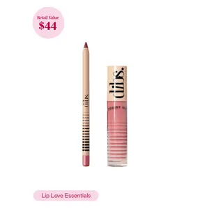 DIBS Beauty Lip Love Essentials - No Pressure Lip Liner + Go To Glossy Balm