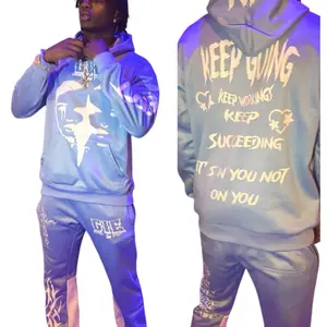GIE SIGNATURE HOODIE AND FLARE PANTS UNISEX Clothing