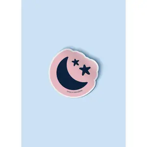 Moon and Stars Sticker