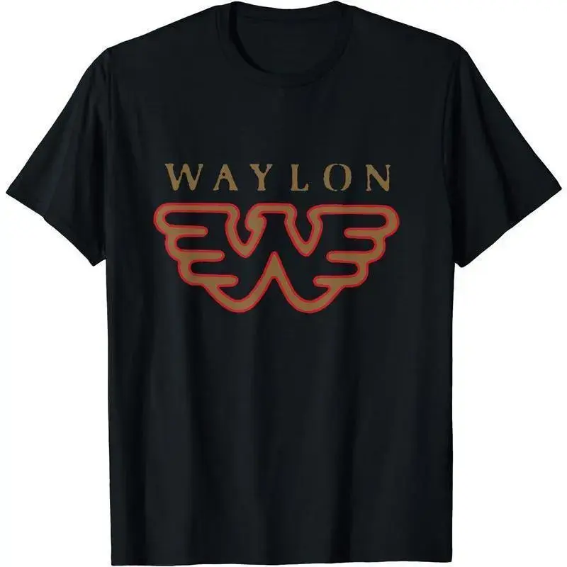 Waylon Jennings - Official Merchandise - Flying W Logo T-Shirt