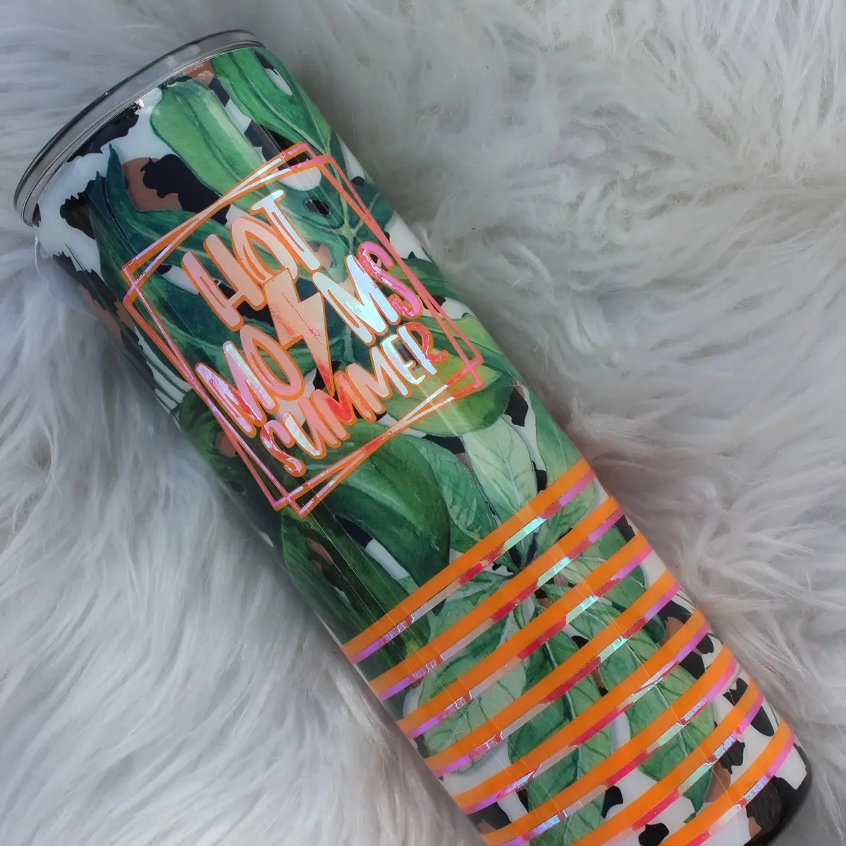 Epoxy tumbler