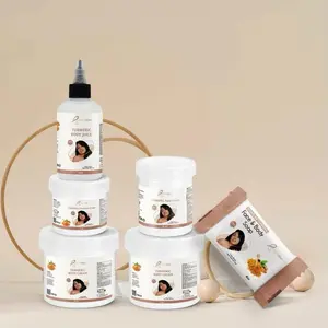 Byenblan Turmeric Diva Set, Golden Body Care Kit for Acne Relief, Restore Radiant Skin