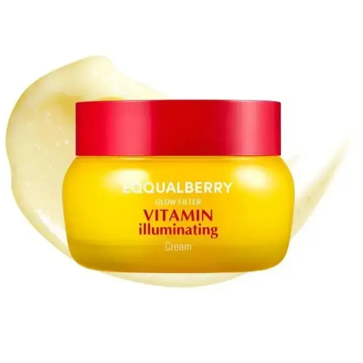 EQQUALBERRY Vitamin Illuminating Serum – Brightening Vitamin C Serum with Niacinamide | Strengthens skin barrier | Hydrates using Ceramide and Hyaluronic Acid, 1.01oz / 30ml