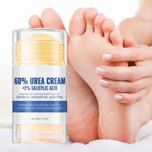 60% Urea Plus 2% Salicylic Acid Exfoliating Foot Cream, Moisturizing Intensive Foot Care Cream, Hydrating & Nourishing Foot Care Product for Women & Men, Moisturizing Foot Lotion