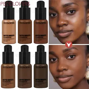 1Pc Lightweight Matte Foundation - Full Coverage Concealer, Long-Lasting For Daily Makeup, Natural And Ivory, Face Cosmetic, Beauty Products
