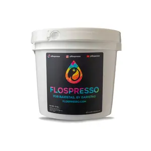 Flospresso - Espresso Machine Cleaning Powder (10lb Container)(1 gal)