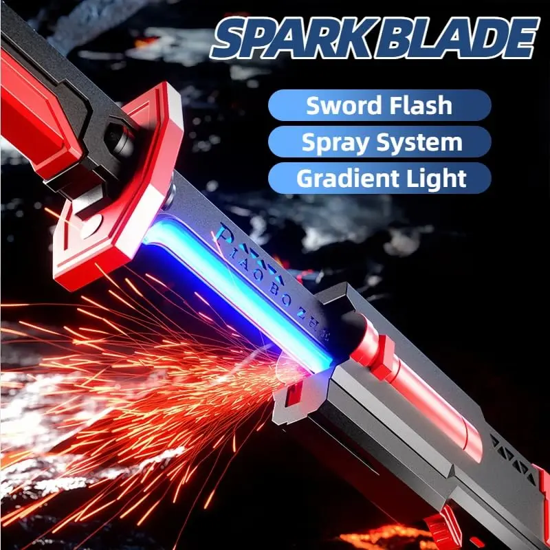 Sparkblade Sword with Sparks Smoke 7-Color LED Lighting Effects