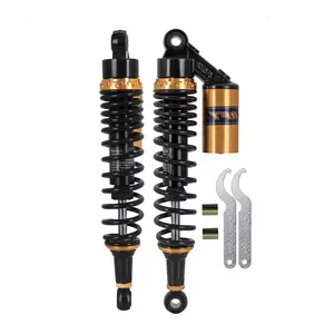 360mm 14'' Motorcycle Rear Air Shock Absorber 540LBS For Go Kart ATV Quad Buggy Motorcycle Dirt Pit Bike Scooter Powersports Motocross Taotao Coolster (A Pair)