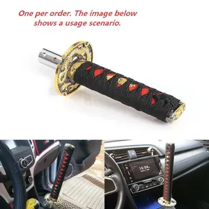 Car Gear Shift Head Modification Samurai Style Shifter Personalized Universal Wave Handle Manual Lever Accessories