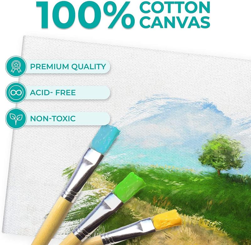 24 Multi Pro Pack Canvases For Painting