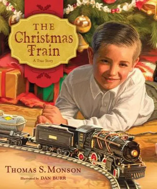 USED Book - The Christmas Train: A True Story by Monson, Thomas S. (Hardcover) - english