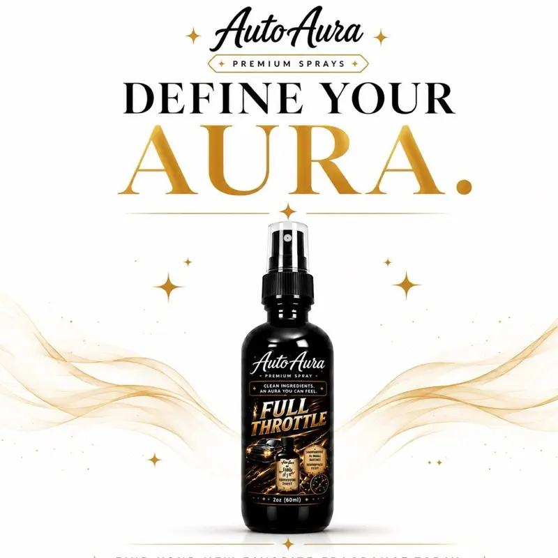 Full Throttle – Highly Fragranced Spray for Car & Home | Auto Aura