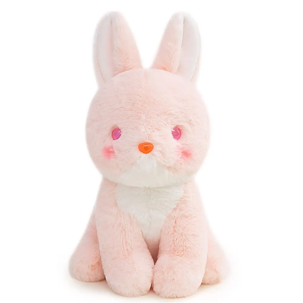 SNOWOLF 11.8" Cute Bunny Rabbit Stuffed Animal - Soft PP Cotton Plush Toy with Unique Sitting Posture, Ideal Gift for Girls on Valentine's Day summerwins