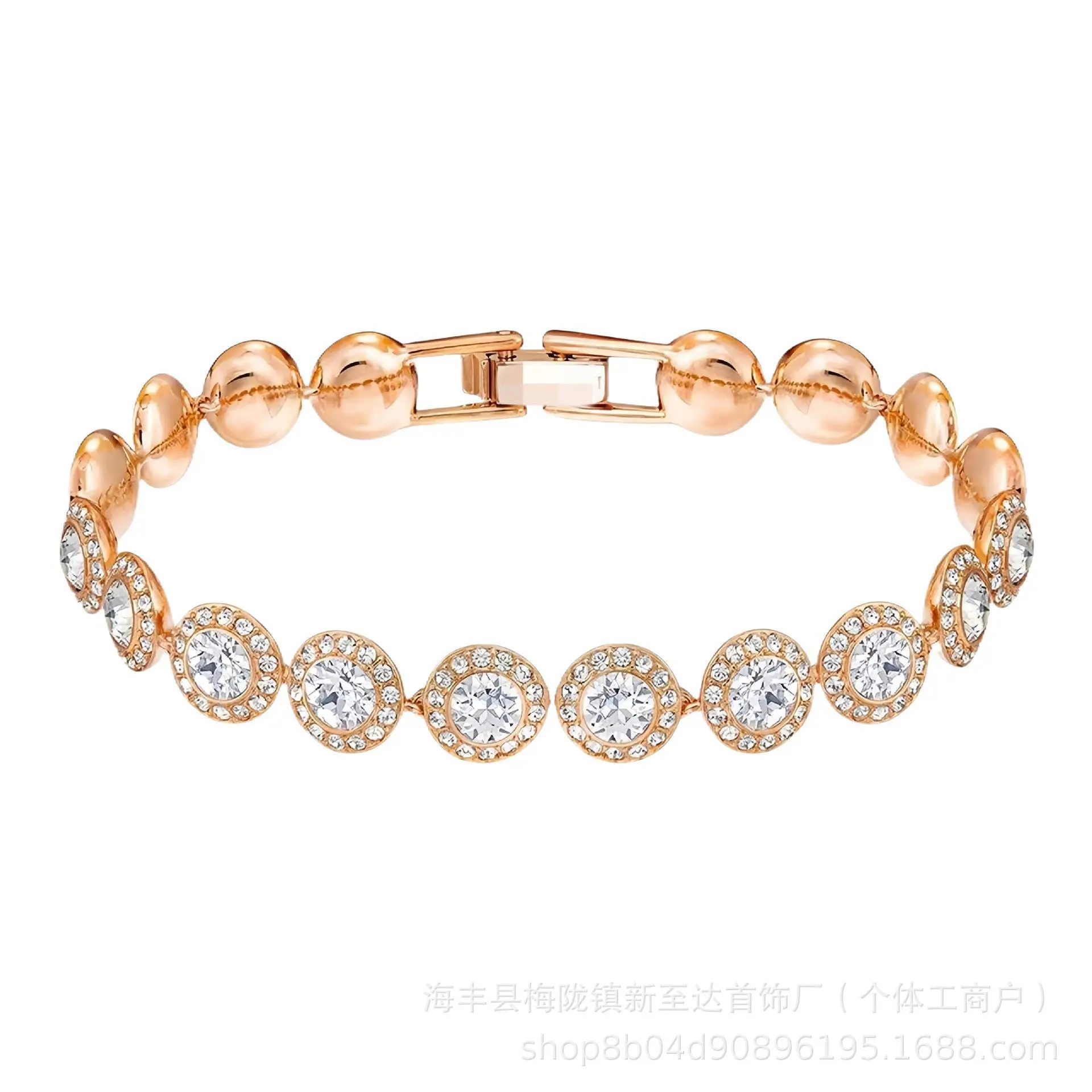 Rose Gold Roman Bracelet