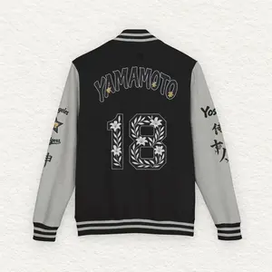 Yoshinobu Yamamoto Varsity Jacket Unisex Letterman Bomber Dodgers Baseball Jacket