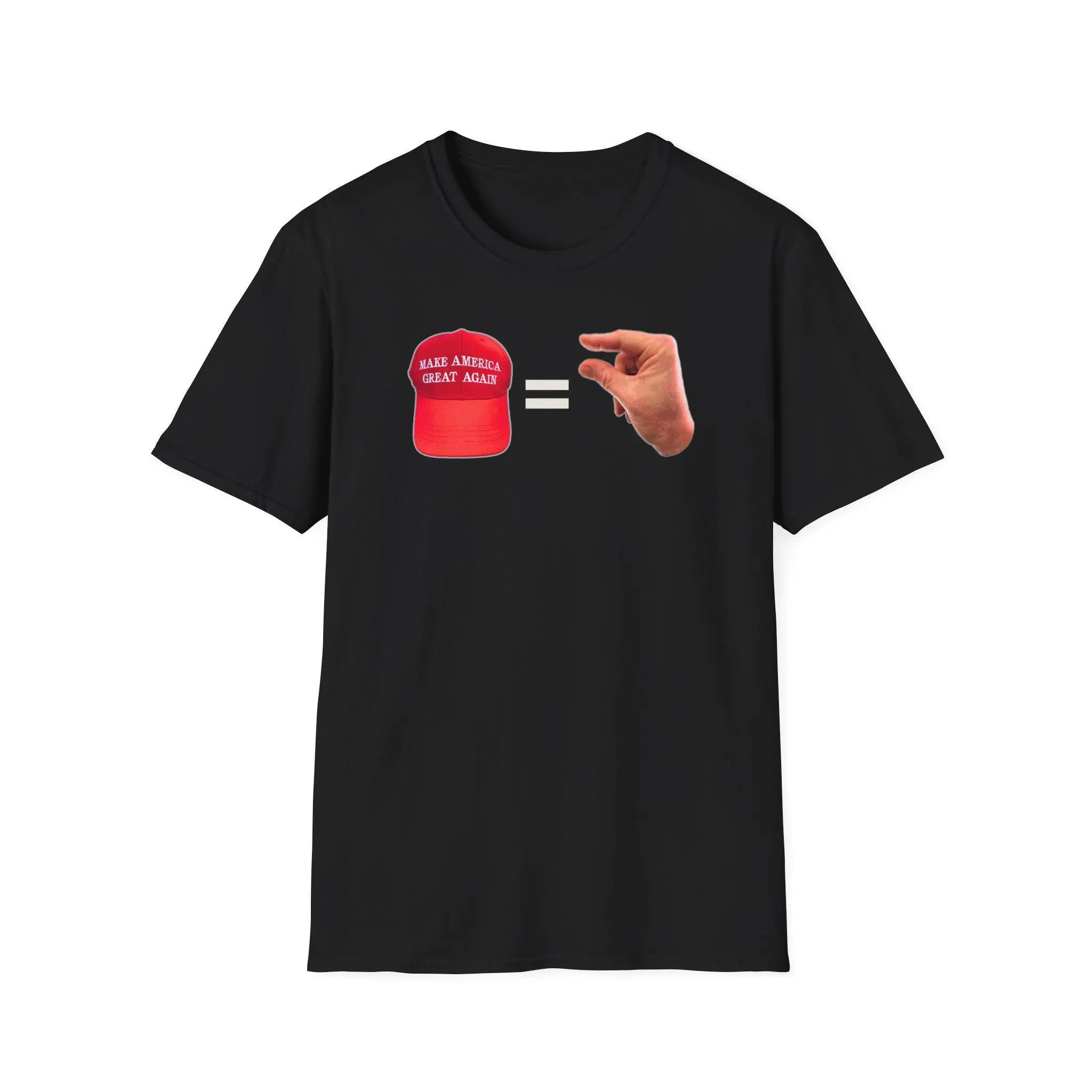 MAGA Male Humor T-Shirt | Political Satire, Funny Conservative Parody