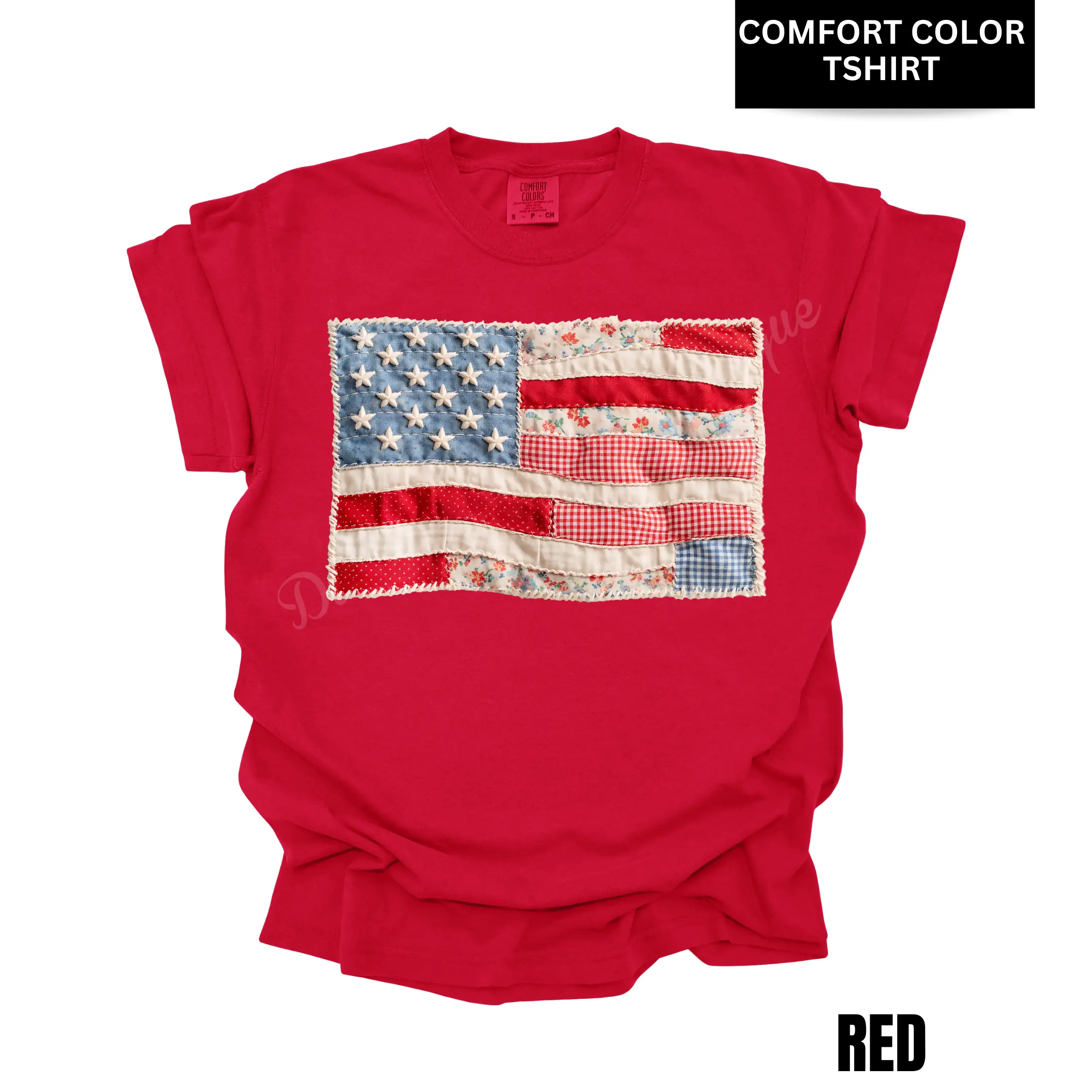 Patch Flag Comfort Color T-Shirt