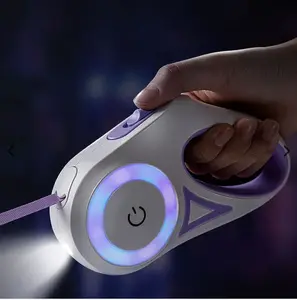 PetUp Led Lights Dog Leash - Perfect for Night Walks