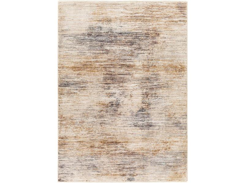 Livabliss AAD2306-2211 Machine-Woven Aida Medium Pile Home Decorative Rug, 2ft x 2ft11in Beige-Brown-Gray Modern Abstract Rectangle, Indoor Living Room Mat with Woven Texture, Durable Modern Home Decor