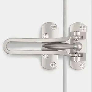 1pc Door Chain Lock Swing Bar Door Lock Bolt Chain Locks For Inside Door Hotel Door Latch Safety Buckle Anti-Theft Plug Bedroom Kids Room Lock Security Lock