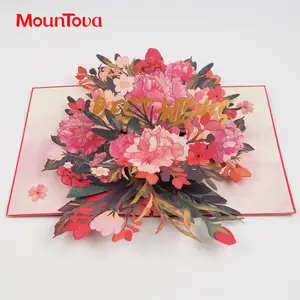 【Valentine's Day gift】Pop-Up Carnation Card，surprise Your Mom & Loved Ones，perfect Gift for Mom, Friend, or Family,Perfect Gift Idea/Holiday gifts，birthday present，Anniversary gift