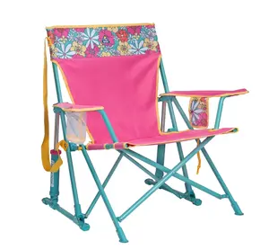 Kickback Rocker Low Profile Rocking Camp Chair, Summer Floral