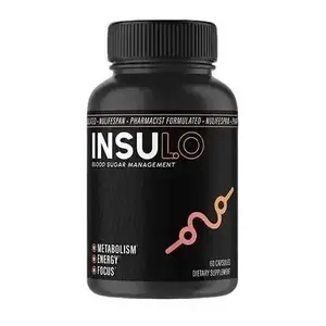 InSuLo - Metabolism, Energy and Focus Supplement for Adults - Vegan-Friendly, Gluten-Free & Non-GMO - Ideal for Weight Management - 60 Capsules