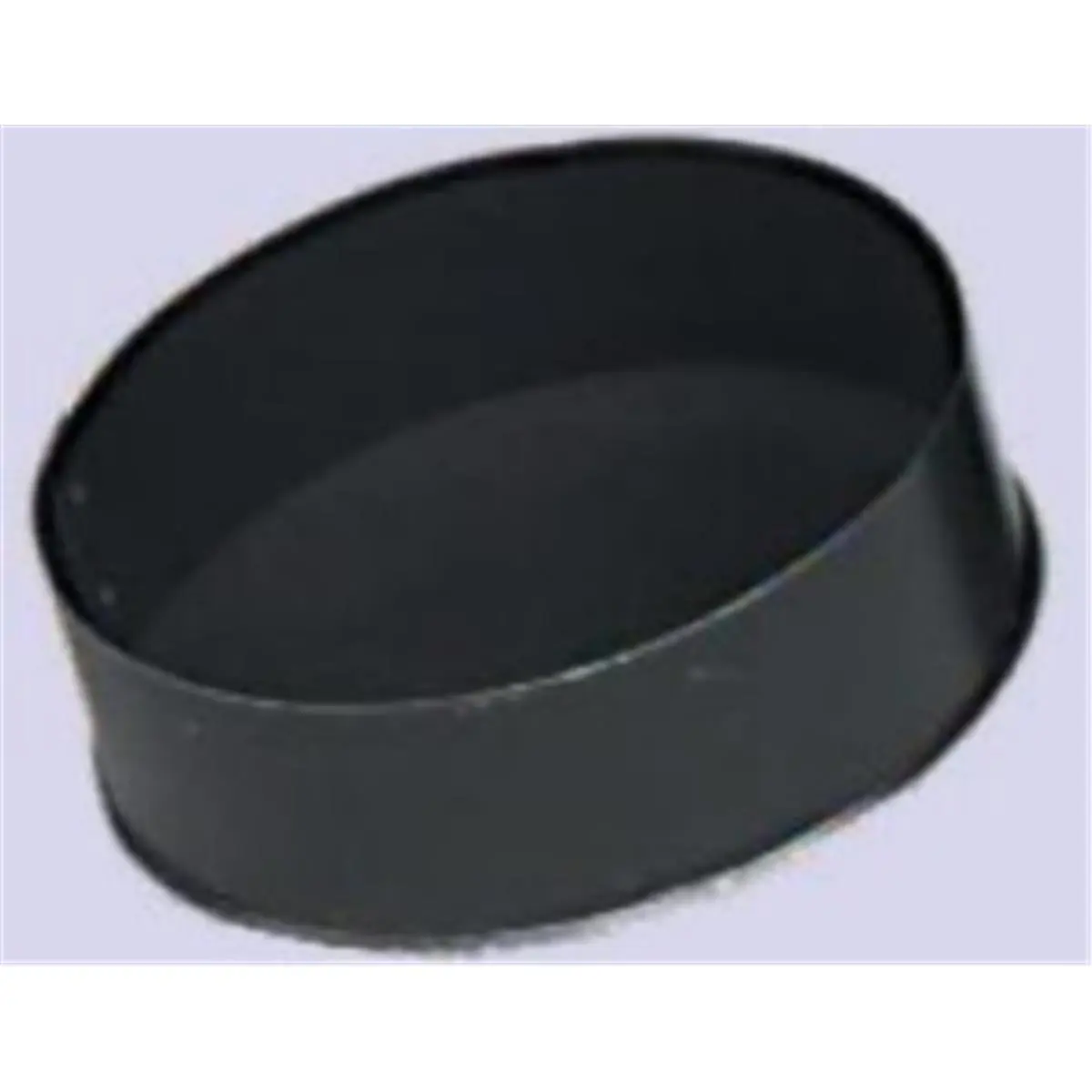 212 MAIN 6-Inch 24-Ga Snap-Lock Black Stovepipe Tee Cover with End Closure, No-Crimp Pipe Fitting for Inspection & Cleaning (6-603LE) by Gray Metal Products Inc.