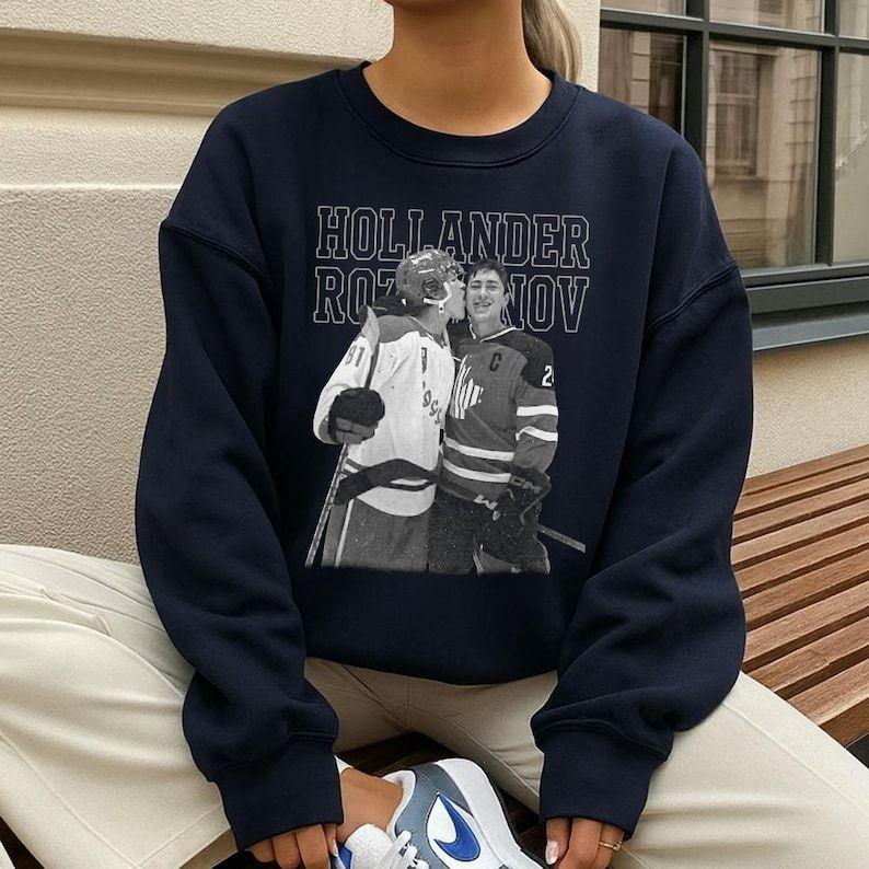 Hudson Williams Connor Storrie Graphic Sweatshirt, Heated Rivalry Inspired Sweatshirt, Ilya Rozanov Shane Hollander Sweatshirt,Hudson Williams Sweatshirt