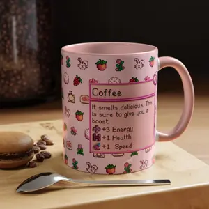 Girly Stardew Valley Mug Stardew Valley Gift Valley Coffee Mug Stardew Valley Game Stardew Valley Cup Stardew Mug, 11oz & 15oz Mug, Christmas Mug