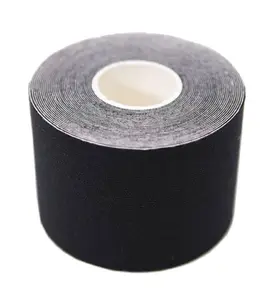 Cotton Polyester Strap Adhesive Bra Pad Black