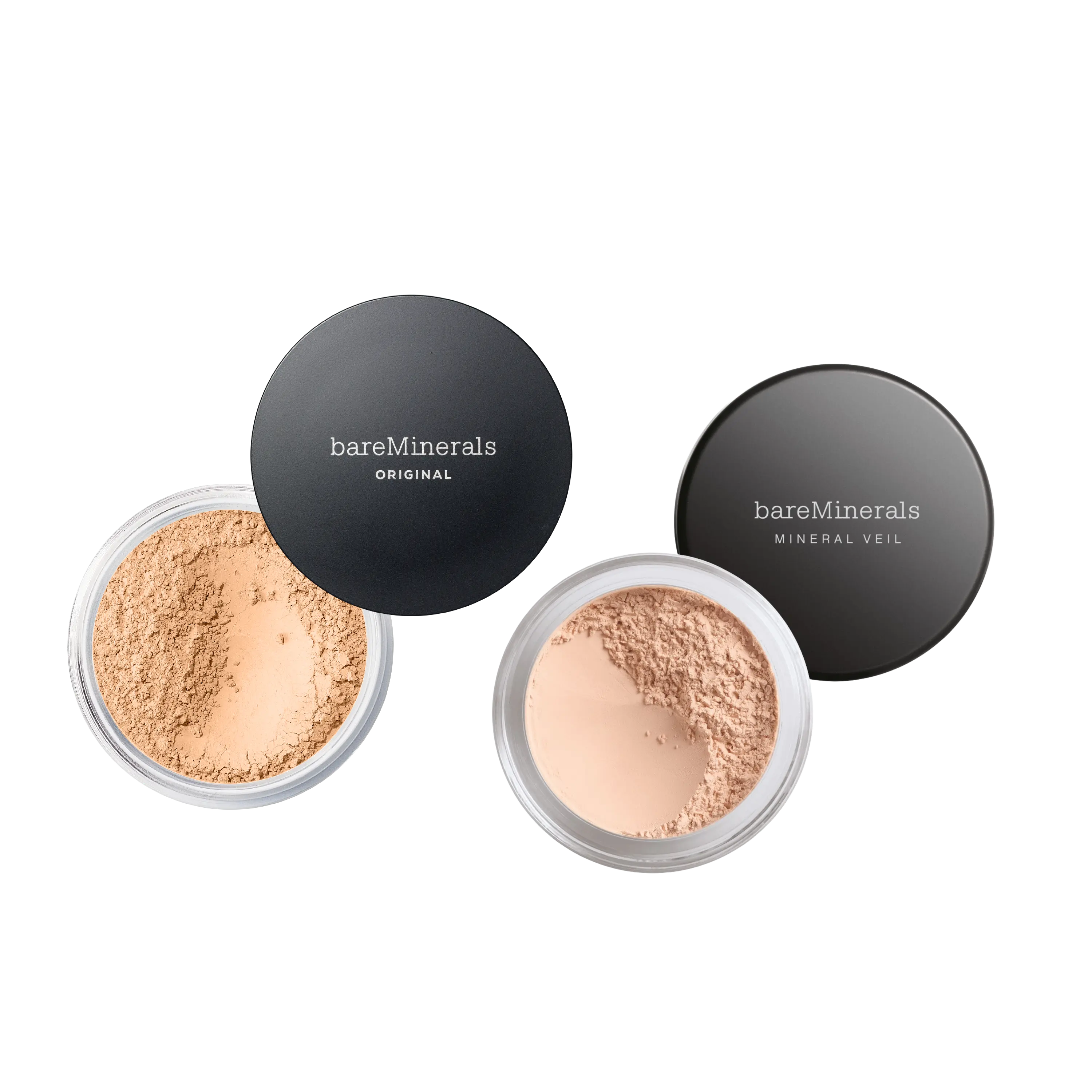 bareMinerals Original Loose Foundation Powder and Mineral Veil Setting Powder Bundle - SPF 15, Lightweight Coverage, Oil Control, Clean Makeup bareMinerals Original Loose Foundation Powder and Mineral Veil Setting Powder Bundle - SPF 15, Lightweight Coverage, Oil Control, Clean Makeup