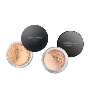 bareMinerals Original Loose Foundation Powder and Mineral Veil Setting Powder Bundle - SPF 15, Lightweight Coverage, Oil Control, Clean Makeup bareMinerals Original Loose Foundation Powder and Mineral Veil Setting Powder Bundle - SPF 15, Lightweight Coverage, Oil Control, Clean Makeup