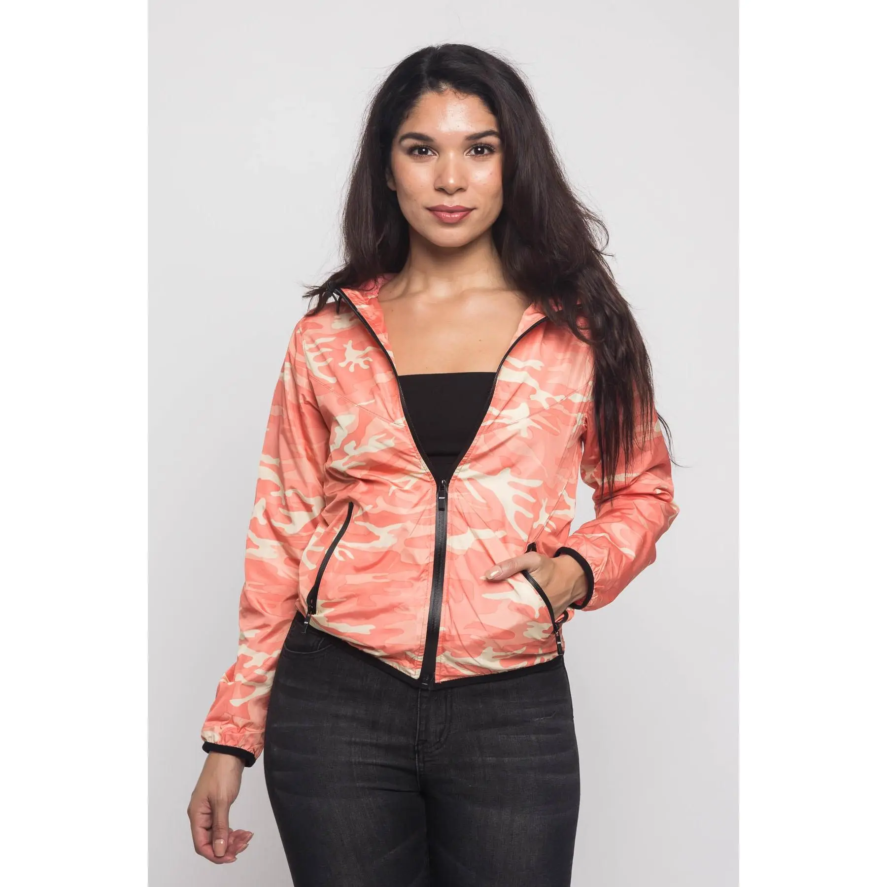 Camo Windbreaker Jacket Camo Windbreaker Jacket