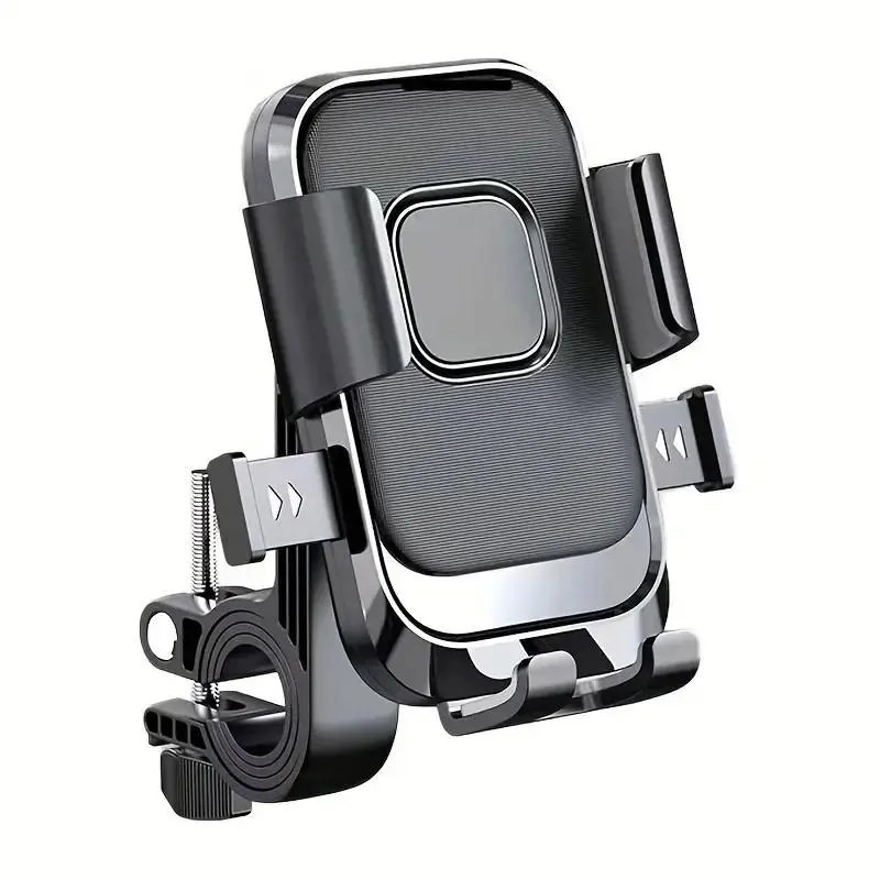 Motorcycle Phone Holder, Durable Rotatable Motorcycle Phone Mount, Bicycle Handlebar Phone Holder, Universal Phone Accessories for Outdoor Cycling