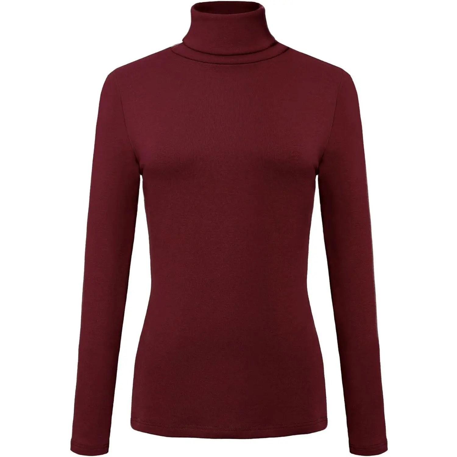 Maroon Turtleneck