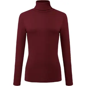 Maroon Turtleneck