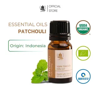 Organic Patchouli Essential Oil - 100% Pure Natural - Indonesia Origin - Meditation & Grounding - Le Rustique