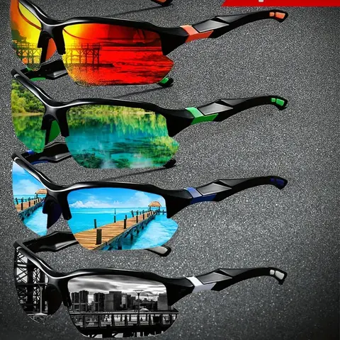 Half Frame Wrap Glasses Set, Trendy Casual  Glasses for Everyday Use, Fashion Accessories for Outdoor Activities, Stylish Glasses, Casual Shades, Fashion Accessory Eyewear