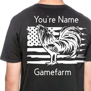 Gamefowl Menswear Custom T-Shirt,.gamefowl design #12  - Top Quality Stylish Unisex