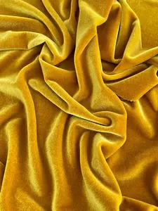 Gold Stretch Velvet