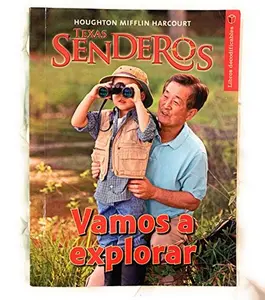 USED Book - Houghton Mifflin Harcourt Texas Senderos: Vamos a explorar- Decodable Reader, Grade 1, Book 4 by HOUGHTON MIFFLIN (Hardcover) - spanish