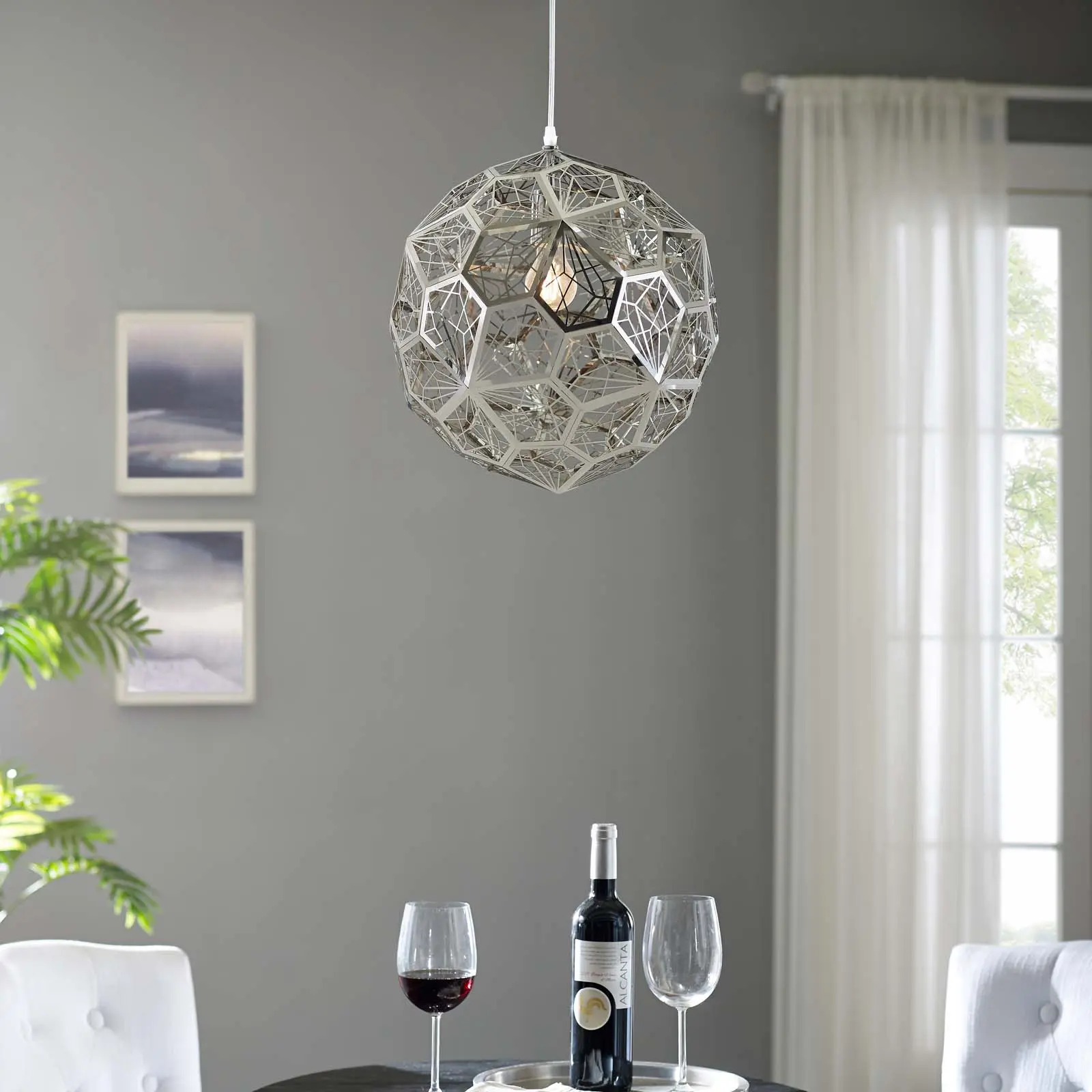 Modway Shine Pendant Chandelier