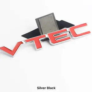 1 pc 3D Metal VTEC CSticker Emblem Badge Decals