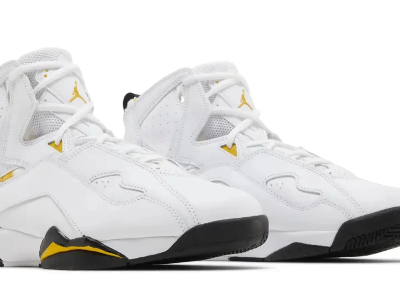 Air Jordan | True Flight | 'White Yellow Ochre' | Mens 13 | Brand New Replacement Box |