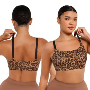 FeelinGirl Women's Unlined Wireless Bra Breathable Sports Bra for Everyday Wear Comfortable Fabric Womenswear Mother’s Day #Summervibes