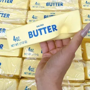 Butter Stick Squishy Toy, Soft Slow Rebound Stress Relief Toy for Relaxation and Anxiety Relief, 14cm Cute Fidget Toy